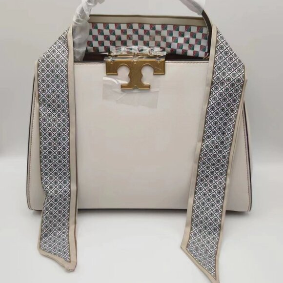 Brand new Tory Burch apricot handbag. - Picture 2 of 11